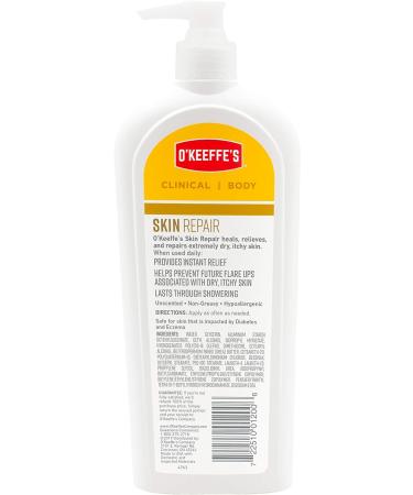 O'Keeffe's Skin Repair Body Lotion | Moisturizer 12oz Pump Bottle (Pack of 6) - Buy Online on SooperMarket.com