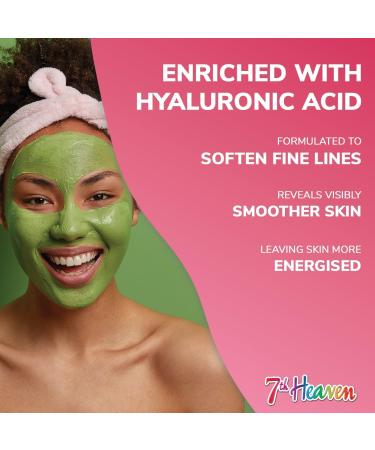 7th Heaven Cucumber Peel Off Face Mask with Hyaluronic Acid - Plump and Firm - All Skin Types - Buy Online on SooperMarket.com