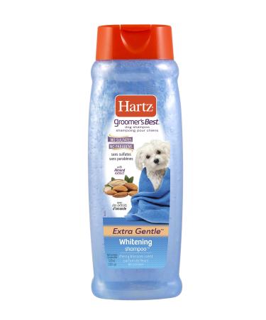 Hartz Groomer's Best Dog Shampoo For All Pet Washing Needs and All Life Stages WHITENING 18 oz Dog