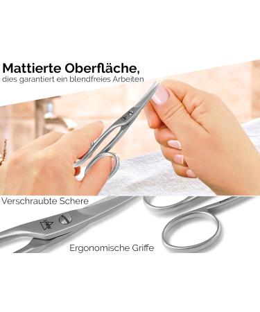 Professional Left-Handed Nail Scissors | Stainless Steel Toenail & Cuticle Clipper - Extra Sharp Design - Buy Online on SooperMarket.com