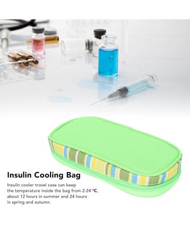 Insulin Cooler Travel Case ANGGREK Insulin Cooler Travel Case Multi Layer Carrying Case Lightweight Portable Insulin Cooling Bag for Diabetic Green - Buy Online on SooperMarket.com