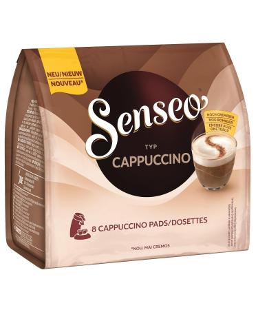 Senseo Cappuccino Coffee Pads - 80 Pads (10 Packs) for 80 Delicious Drinks - International Shipping Available - Buy Online on SooperMarket.com