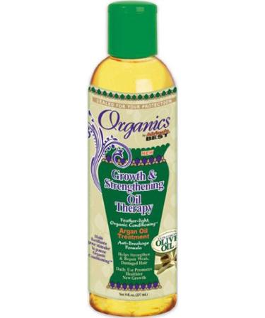 Organics Growth & Strengthening Oil Therapy - Argan Oil Treatment Anti-Breakage - Buy Online on SooperMarket.com