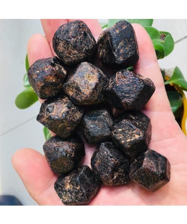 100g Natural Red Garnet Crystal Gemstone Rough Stone Specimen - (Size: 100g)