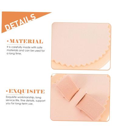 4pcs Hallux Valgus Correction Pads - High Heel Foot Protectors for Bunions - Toe Separator and Pain Relief Device - Brown - Buy Online on SooperMarket.com