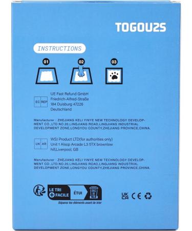 TOGOU2S Baby Footprint & Handprint Kit - Inkless Print Pads for Pets & Babies | Non-Toxic Family Keepsake Kit - Buy Online on SooperMarket.com