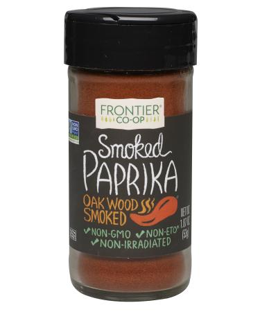 Frontier Natural Products Smoked Paprika Oak Wood Smoked 1.87 oz (53 g)