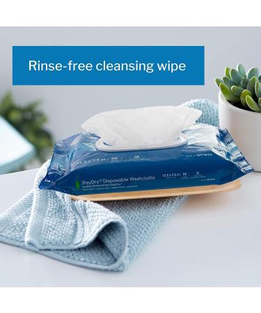Mckesson StayDry Adult Disposable Wipes with Aloe - 600 Total Count, Alcohol-Free, Incontinence Care - Buy Online on SooperMarket.com