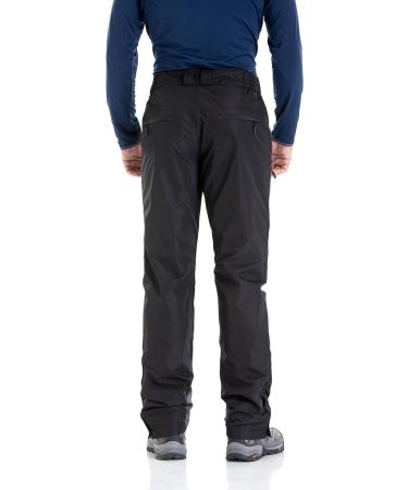 TRAILSIDE Mens Ski Snow Snowboard Pants - Wind/Waterproof Insulated Black (018) Large - Buy Online on SooperMarket.com