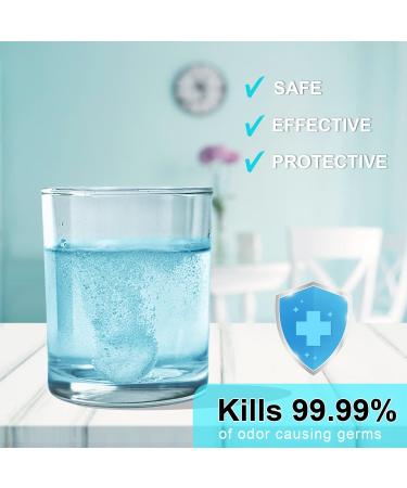 Mysmile Retainer Cleaner with Denture Cleaning Tablets 3 Min Faster Denture Cleaner Help to Remove Stains Bad Odor Plaque from Aligner Invisalign Mouth Guard Night Guard (120 Count (Mint Flavor)) - Buy Online on SooperMarket.com