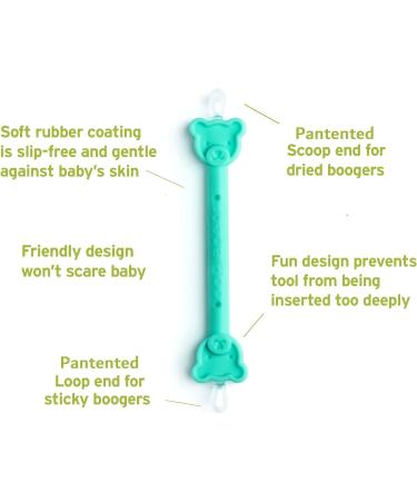 Oogiebear Baby Nasal Aspirator & 2-in-1 Nose Booger/Snot & Ear Wax Gadget | Raspberry Bundle - Buy Online on SooperMarket.com