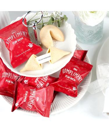 Happiness Cookies - 15 Lucky Compliment Cookies for Birthdays Weddings and Everyday Joy | Perfect Gift for Mom & Advent Calendar Filling - Buy Online on SooperMarket.com