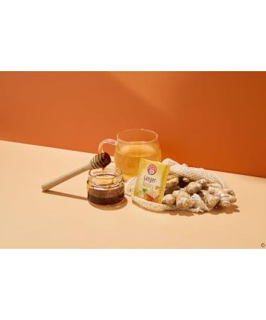 Teekanne World of Ginger and Honey Herbal Infusion Tea with Apple Orange Peels and Honey 20 Teabags - Buy Online on SooperMarket.com