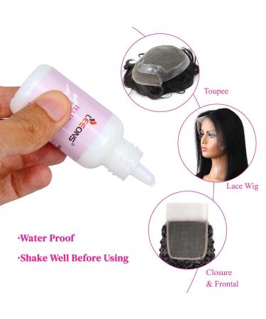 Buy 4 Bottles Invisible Lace Wig Glue Set - 2PCS Wig Glue & 2PCS Remover | International Shipping Available - Buy Online on SooperMarket.com
