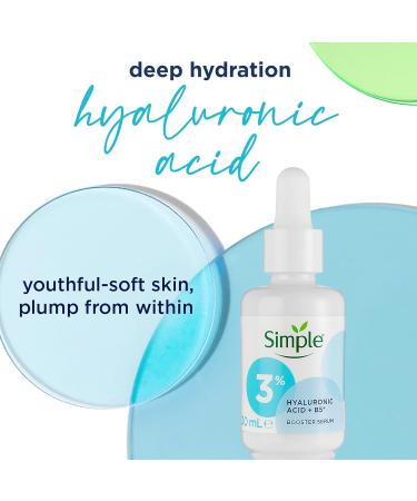 Hydrating 3% Hyaluronic Acid + B5 Serum 30ml - Suitable for All Skin Types - Buy Online on SooperMarket.com