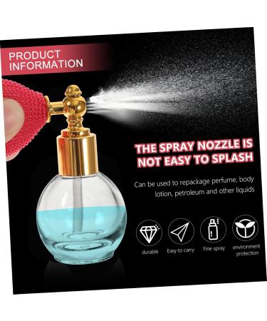 WOFASHPURET Empty Bottle Travel Filling Dispenser Glass - Buy Online on SooperMarket.com