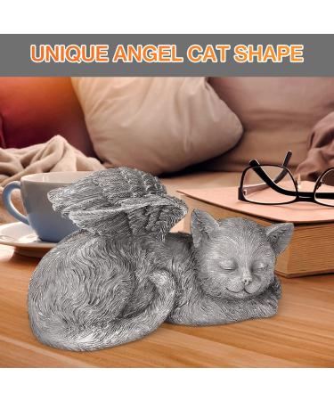 CestMall Dog Angel Pet Memorial Statue - Resin Sleeping Cat Memorial Ornament for Home Garden - 5.1x3x3.1in - Buy Online on SooperMarket.com