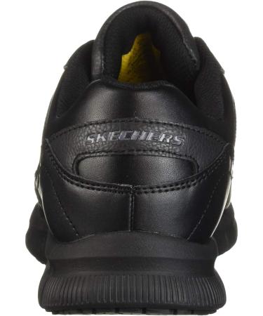Skechers Men's Nampa Food Service Shoe 10.5 Black - Slip-Resistant Work Footwear - Buy Online on SooperMarket.com
