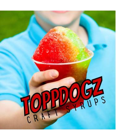 TOPPDOGZ Slush Syrup 3 x 500ml Orange Grape & Mango Home Slushie Syrup - Buy Online on SooperMarket.com