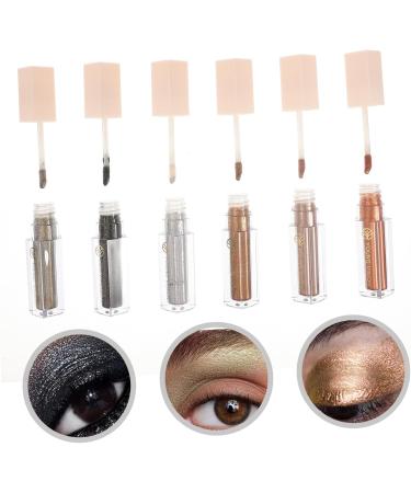PLAFOPE Make Up Accessories 6pcs Eye Shadow Set Eyeshadow High Pigmented Eye Shadow Makeup Supplies Cosmetics Shine Miss 1 count (Pack of 1) As Shown - Buy Online on SooperMarket.com
