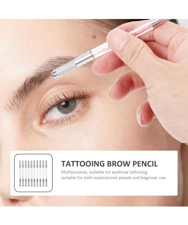 NOLITOY Makeup Gadgets 10pcs Pencils Makeup Tools Heads Tool Double Tattooing Needle Manual Long Pencil Eyebrow Pens End - Buy Online on SooperMarket.com