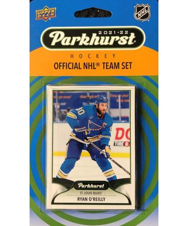 St Louis Blues 2021 2022 Upper Deck Factory Sealed Team Set including Vladimir Tarasenko and Jordan Binnington Plus