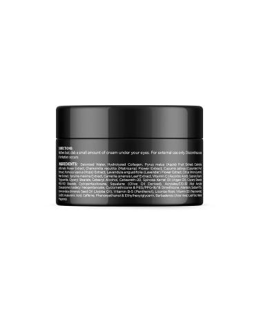 Men's Collagen & Caffeine Eye Cream with Hyaluronic Acid | Made in USA | Anti-Aging Dark Circles, Puffiness & Wrinkles | 1.7oz - Buy Online on SooperMarket.com
