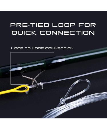 MAXIMUMCATCH Fly Leader 5 Pack - Transparent Tapered Leaders 7.5/9/12/15ft 0X-7X for Fly Fishing - Buy Online on SooperMarket.com