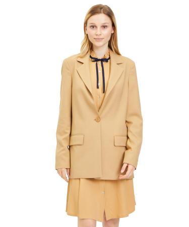 Tamaris Women's Bad Urach Blazer 14 Iced Coffee