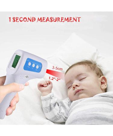 Aspect Medical Non Contact Infrared Thermometer for Adults & Babies | Accurate Touchless Digital Thermometer with Fever Alarm | 3-in-1 Body, Surface, Room Temperature - Buy Online on SooperMarket.com
