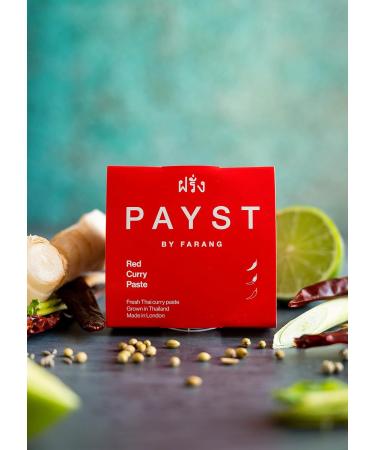 Payst Fresh Thai Red Curry Paste. Fresh Handmade in London Authentic Thai cooking paste. 100g. Serves 2. - Buy Online on SooperMarket.com