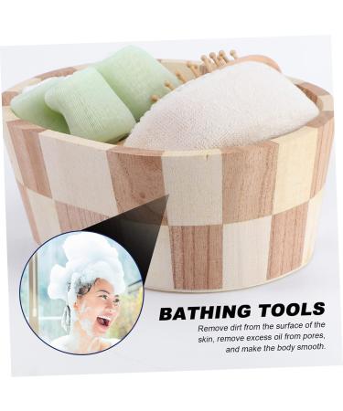 6-Piece Bathroom Set | Scrubbing Balls & Bathing Tools | Shower Supplies for Ultimate Clean - Buy Online on SooperMarket.com