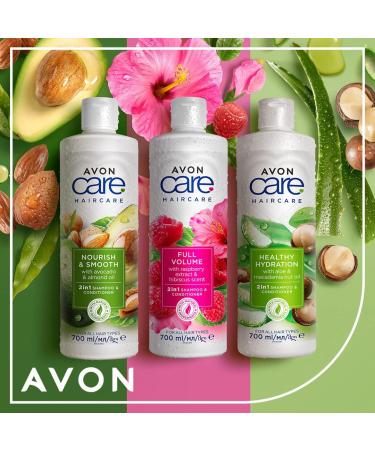 Buy Avon Care 2-in-1 Shampoo & Conditioner with Avocado & Almond Oil - 700ml | International Shipping Available - Buy Online on SooperMarket.com