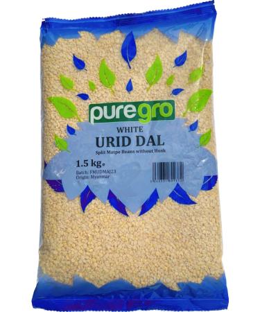 Puregro Urid Dal (White) 1.5kg