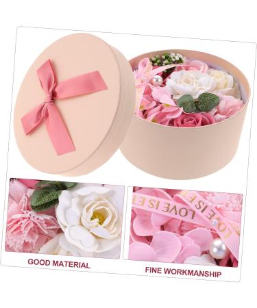 FRCOLOR 4 Boxes Preserved Flower Decoration Soap Flower Mother Fragrance 16.2X16.2X8.2CMx4pcs Pink1x4pcs - Buy Online on SooperMarket.com