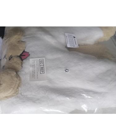 Newborn Baby Cartoon Bear Snowsuit Winter Coat 6-9 Months | Fleece Hooded Romper Jumpsuit - Khaki Dog - Buy Online on SooperMarket.com
