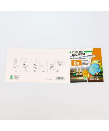 JBL Water Test Set for Freshwater & Saltwater Aquariums - ProAquaTest Cu Copper ProAqua (2019) | Accurate Testing for Aquatic Health - Buy Online on SooperMarket.com