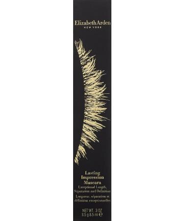 Elizabeth Arden Lasting Impression Mascara Black 0.3oz - Long-Lasting Volume and Definition - Buy Online on SooperMarket.com
