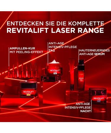L'Or al Paris Revitalift Laser X3 Day Care SPF 25 - Anti-Aging Facial Cream with Hyaluronic Acid Vitamin C & Pro-Retinol | 50 ml - Buy Online on SooperMarket.com