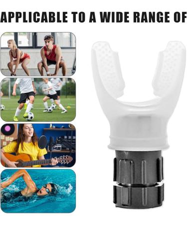 Breathing Trainer Iron Lung Breath Trainer Improve Lung Capacity Adjustable Resistance Lung Exerciser Device Portable Handheld Lung Expansion Training Tool with Storage Bag - Buy Online on SooperMarket.com