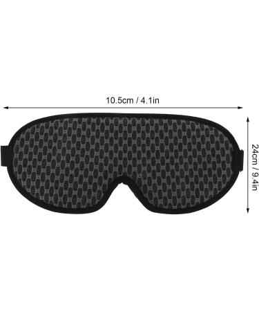 3D Contoured Sleep Eye Patch Light Blocking Eye Mask with Memory Foam Adjustable Strap for Travel Naps - Buy Online on SooperMarket.com