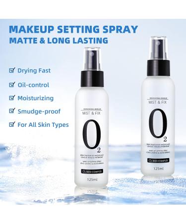 Buy Long Lasting Matte Finish Makeup Setting Spray - Oil Control & Hydrating Face Mist - 4.22 Fl Oz - International Shipping Available - Buy Online on SooperMarket.com