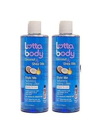 Lotta Body Setting Lotion - 2 Pack | Style and Set Your Hair with Ease - Buy Online on SooperMarket.com