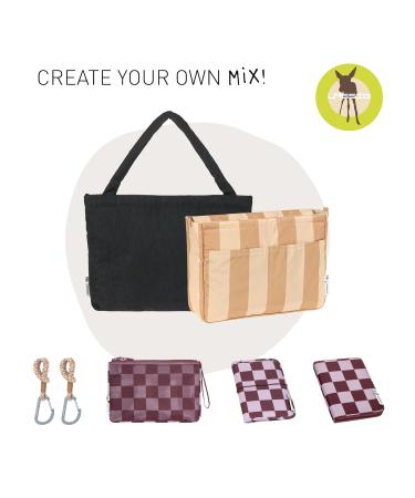 L SSIG Baby Changing Bag Shopper with Stroller Attachment - Stylish Black Cord - Perfect for Travel & Baby Essentials - Buy Online on SooperMarket.com