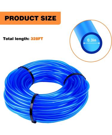 HolyMaji 100FT Maple Syrup Tubing Drop Lines Extractors Food Grade Maple Syrup Tapping Vacuum Tube Tree Sap Collection Hose Supplies for Organic Maple Syrup 100' - Buy Online on SooperMarket.com