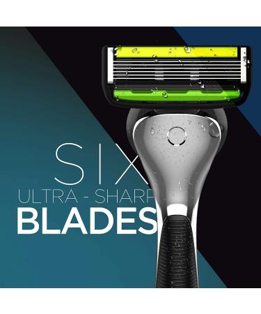 Dorco Pace 6 Pro 3D Motion Razor System - 1 Handle + 9 Cartridge Set - Buy Online on SooperMarket.com