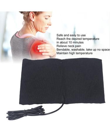 Buy Portable DC 5V USB Electric Fabric Heating Pad - Washable Foldable & Bendable for Neck Shoulders Waist & Pet Bed - 60 C Comfort - Buy Online on SooperMarket.com