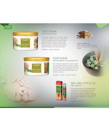 Value Pack of 3 Organic Foot Cream with Nelke & Sandal Oil - Paraben & Sulfate Free for Dry Cracked Itchy Feet - Unisex (3 x 30g) - Buy Online on SooperMarket.com