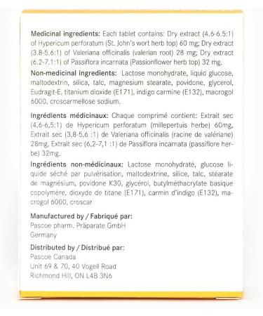 Pascoe - Neurapas Balance Helps to Promote a Healthy Balanced Mood Made With a Triple Herbal Combination of St John s Wort Valerian and Passionflower to Boost Your Mood Herbal alternative to Habit Forming Pharmaceuticals 100 Tablets 100 Count (Pack of 1) - Buy Online on SooperMarket.com