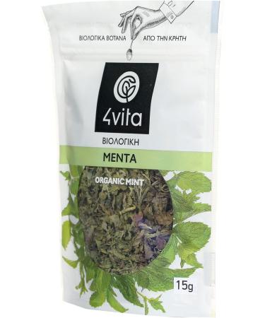 4Vita Greek Organic Mint Herbal Tea 15g - Buy Online on SooperMarket.com